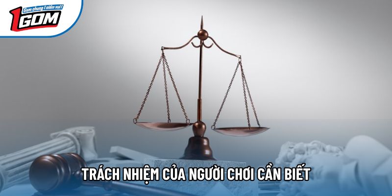 Trách nhiệm của người chơi cần biết Trách nhiệm của người chơi cần biết